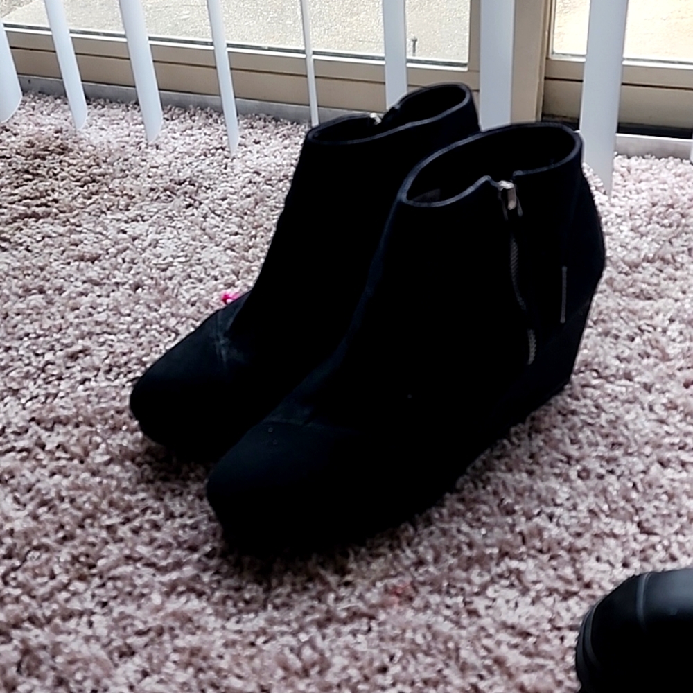 Black booties